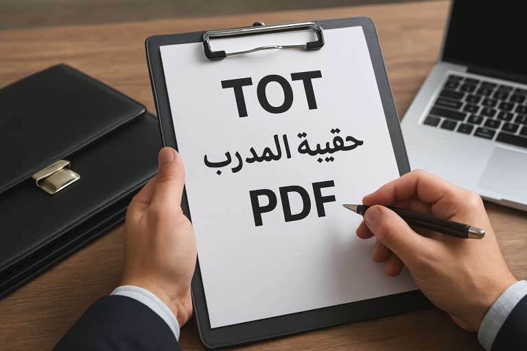 tot حقيبة المدرب pdf free