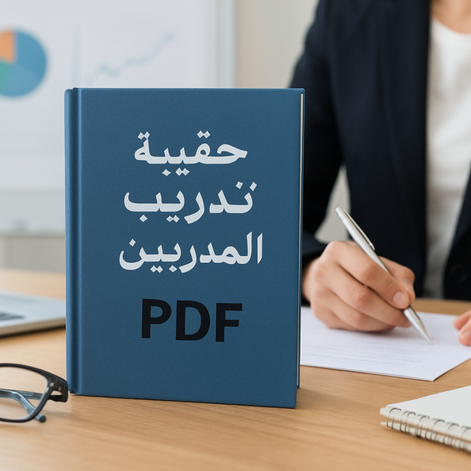 حقيبة تدريب المدربين pdf