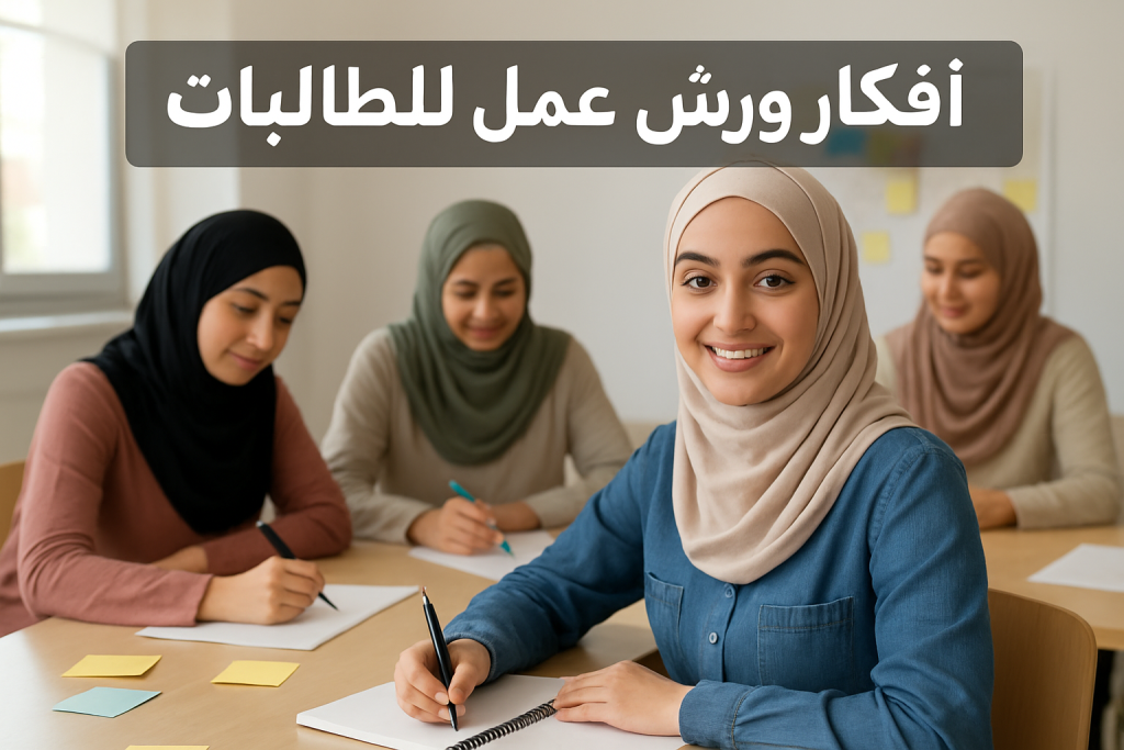 أفكار ورش عمل للطالبات